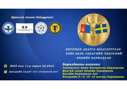 2025 оны 11 дүгээр сарын 22, 23-нд Стокхолм Хотод зохион байгуулах Европын аварга шалгаруулах үндэсний бөхийн барилдааны мэдээллийг доорх удирдамжаас авна уу.